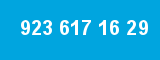 923 617 16 29 923 617 16 29